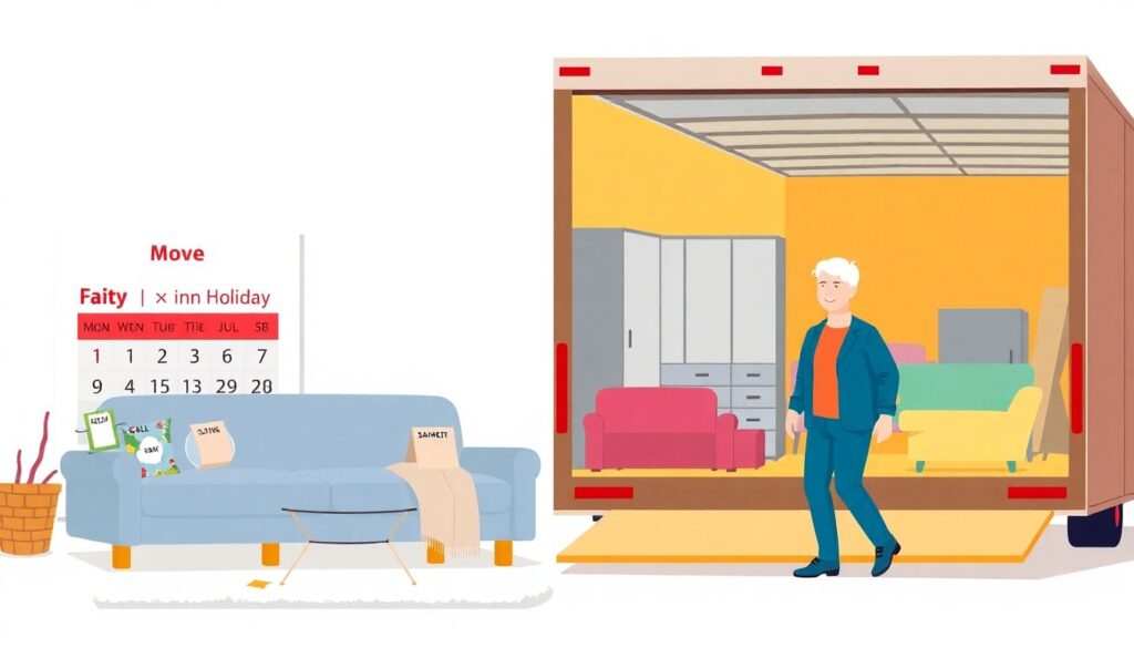 Budgeting for a Move to a Smaller Home - иллюстрация