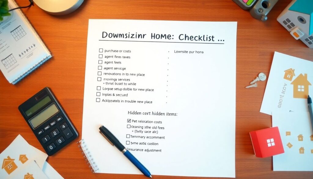 Budgeting for a Move to a Smaller Home - иллюстрация