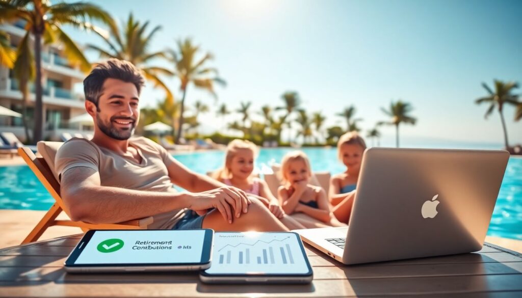 Saving for a Family Vacation Without Sacrificing Long-Term Goals - иллюстрация