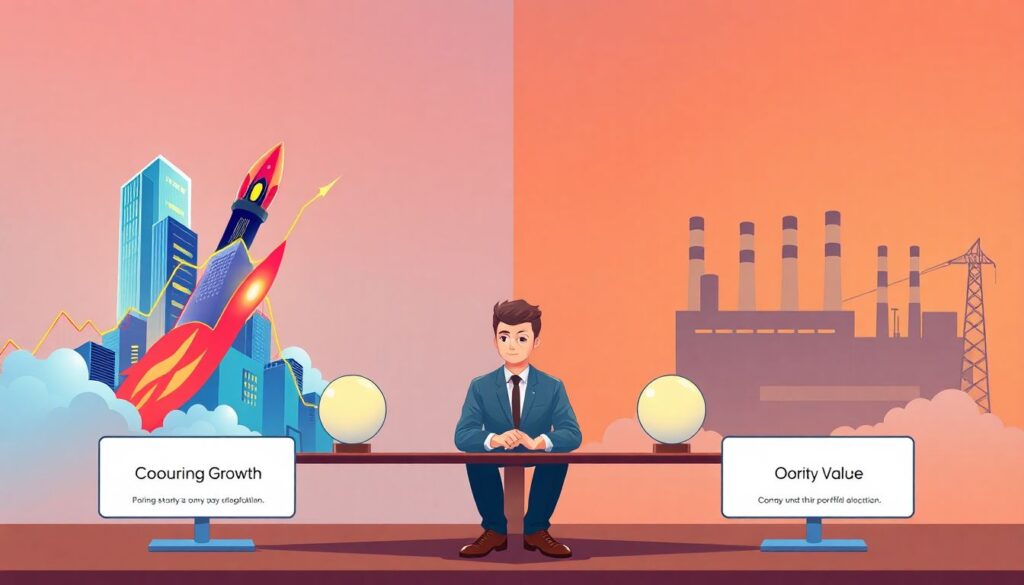 Investment Insights: How to Choose Between Growth and Value Stocks - иллюстрация