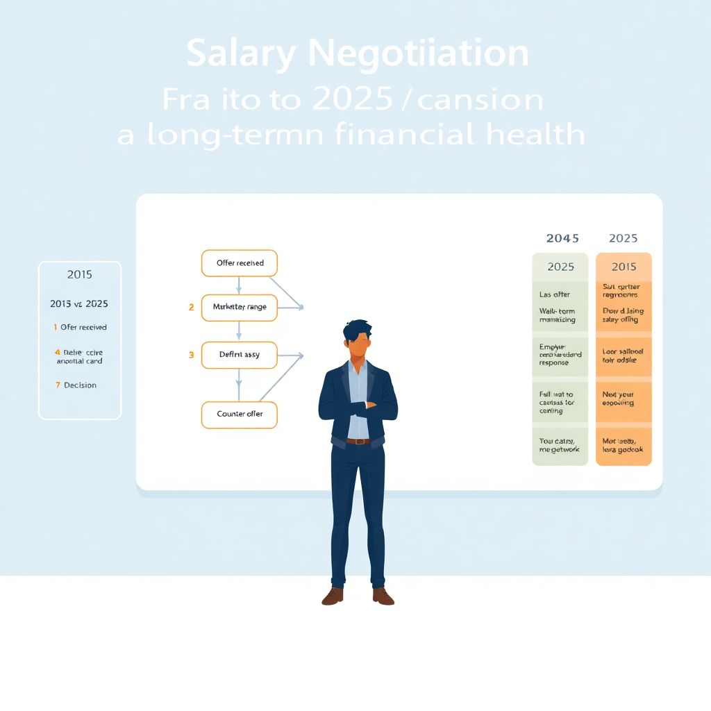 Practical guide to negotiating salary for better financial health and long‑term security