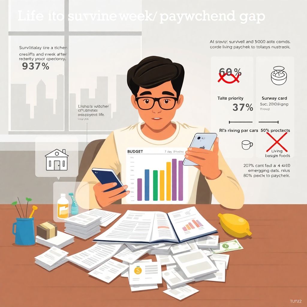 Budgeting for a week without paychecks: create your personal financial crisis plan