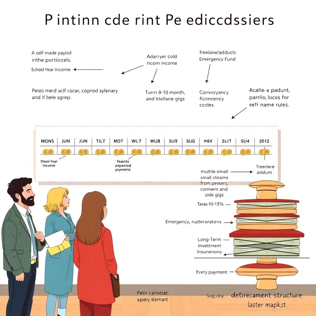 Financial planning for instructors and educators to secure a stable future