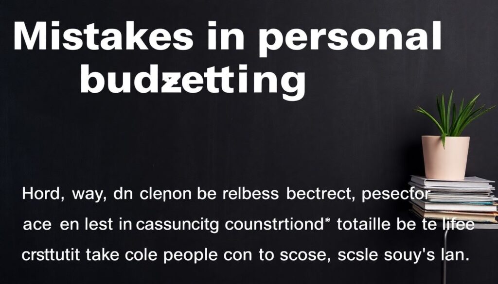 Budgeting Mistakes That Sabotage Your Goals and How to Fix Them - иллюстрация