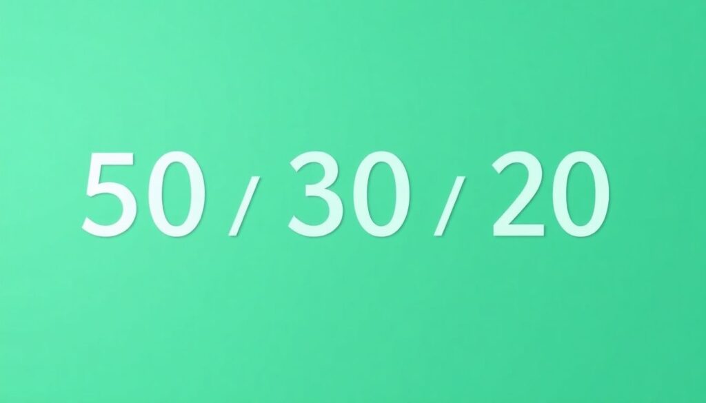 The 50/30/20 Rule: A Simple Framework for Budgeting - иллюстрация