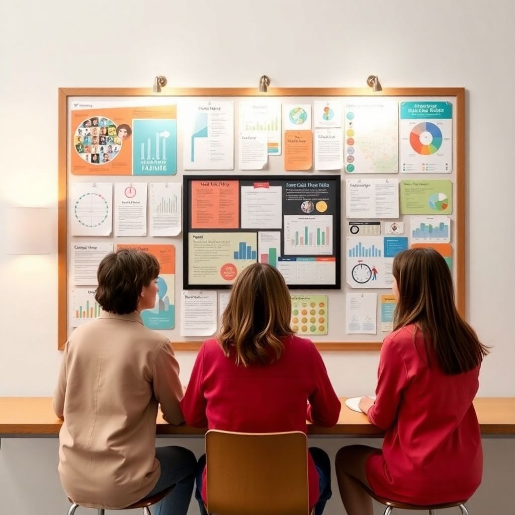 Financial vision board to stay motivated and achieve your saving goals effectively