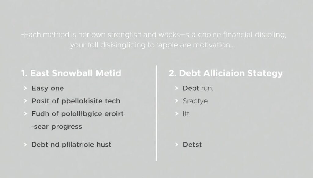Debt Snowball vs Allocation Method: Choosing Your Paydown Plan - иллюстрация