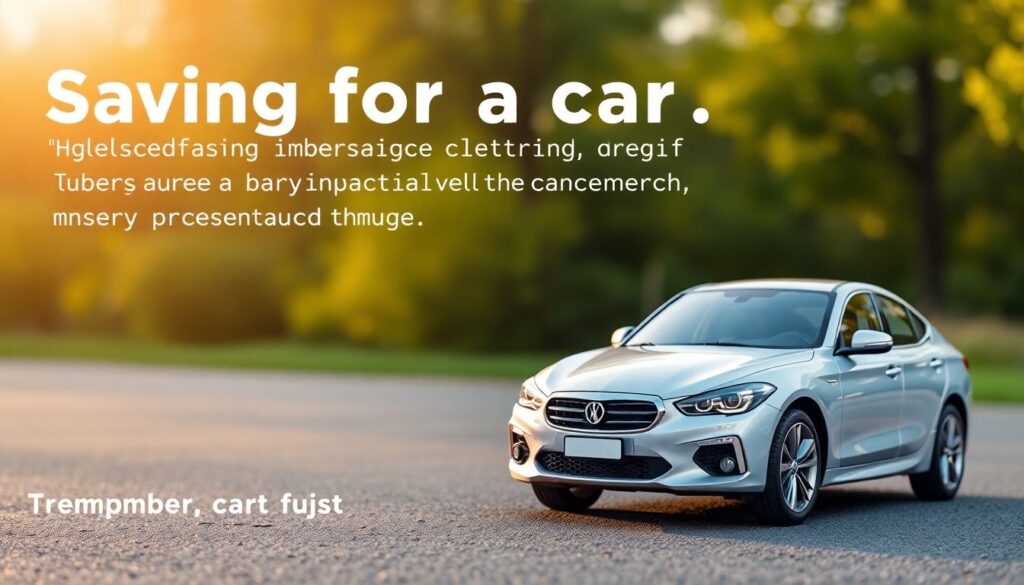 Saving for Bigger Purchases: Cars - иллюстрация