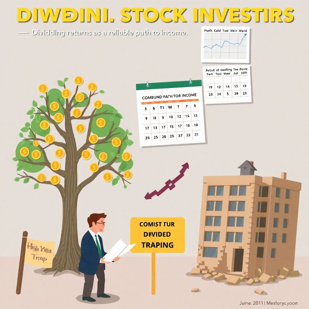 Investing in dividend stocks for steady income and long-term financial stability