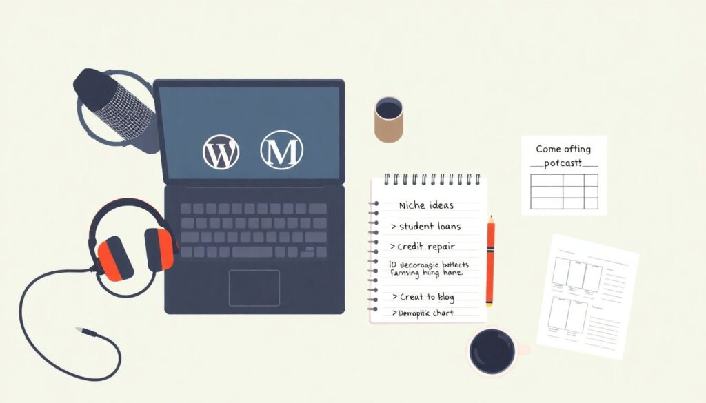 How to Start a Personal Finance Podcast or Blog - иллюстрация