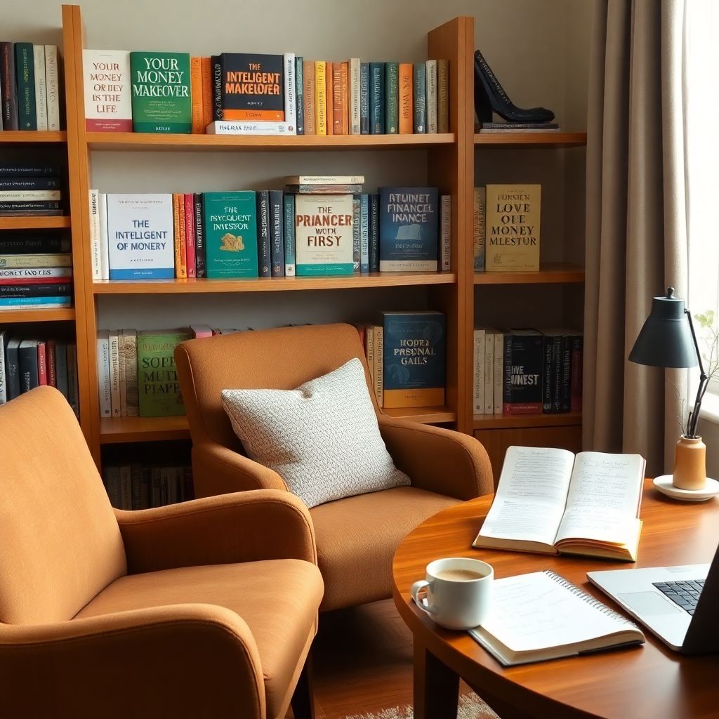 Build a personal finance library with must-read books to improve your money management