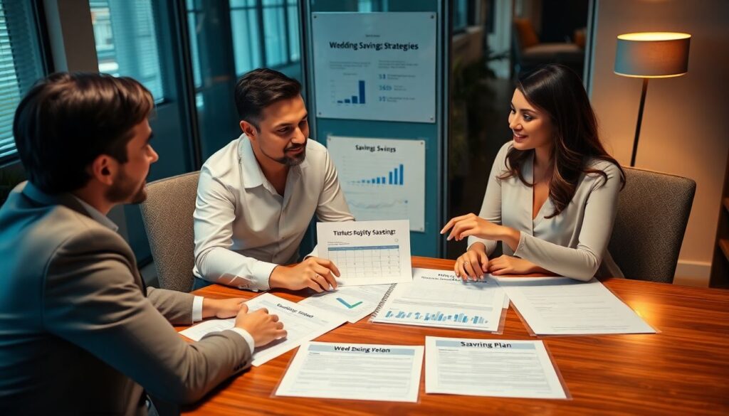 Saving for a Major Life Event: Wedding - иллюстрация