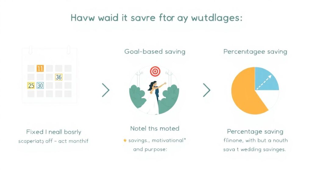 Saving for a Major Life Event: Wedding - иллюстрация