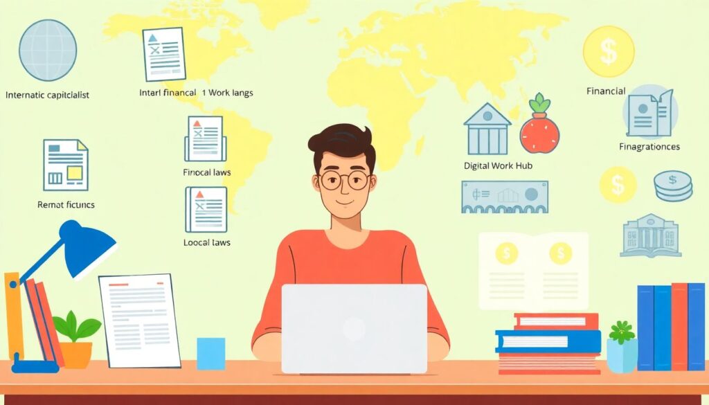 Personal Finance for Remote Workers: Budgeting Across Time Zones - иллюстрация