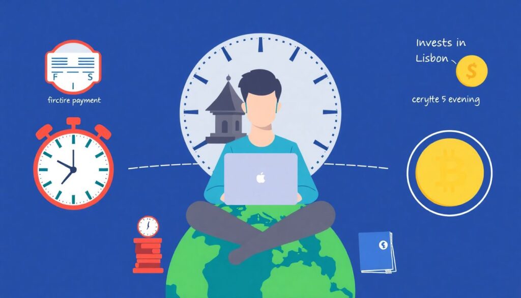 Personal Finance for Remote Workers: Budgeting Across Time Zones - иллюстрация