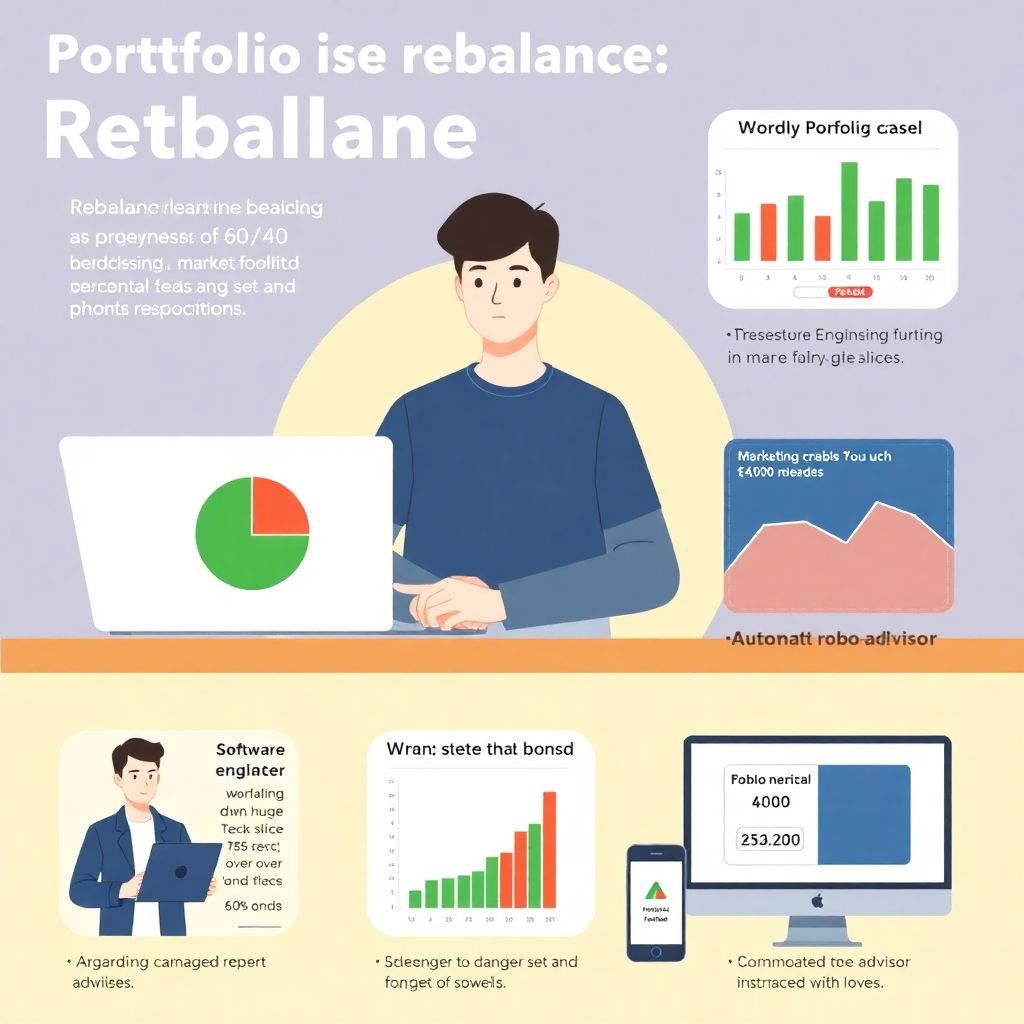 Portfolio rebalancing essentials for beginners: how to manage investments