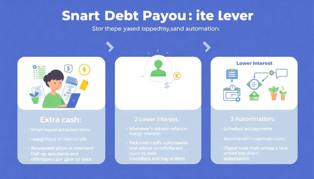 Smart Ways to Pay Off Credit Card Debt Faster - иллюстрация