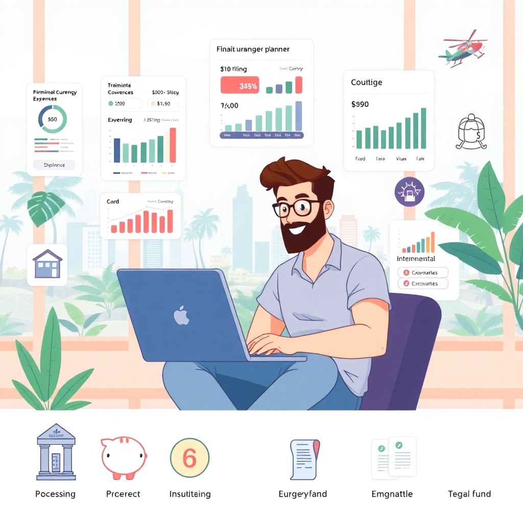 Financial planning for digital nomads: smart budgeting on the move