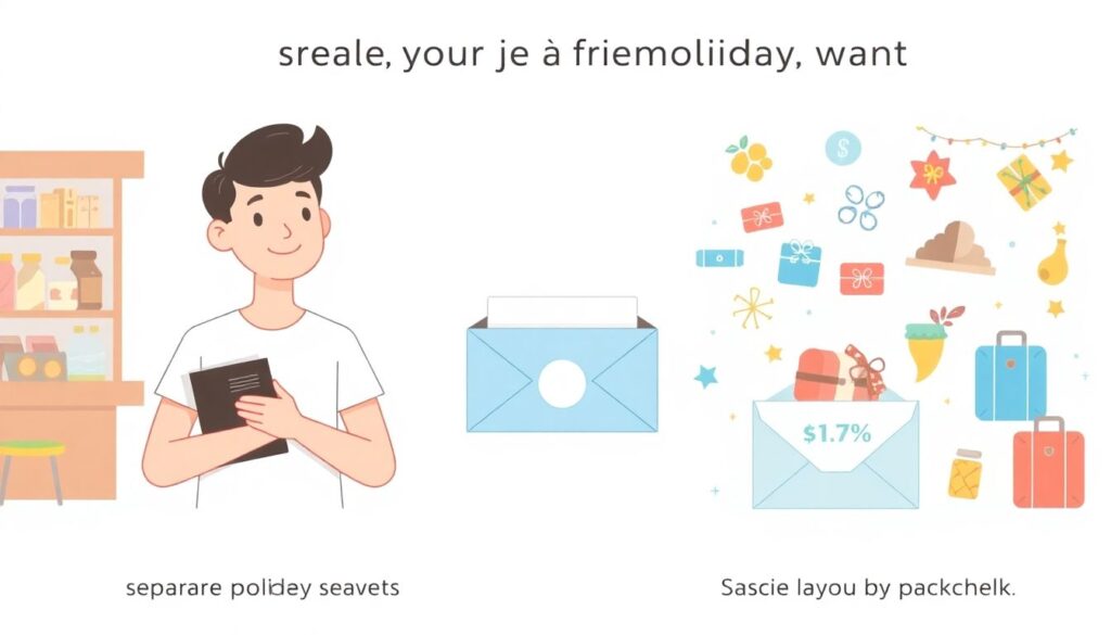 Smart Budgeting for Seasonal Work and Holidays - иллюстрация