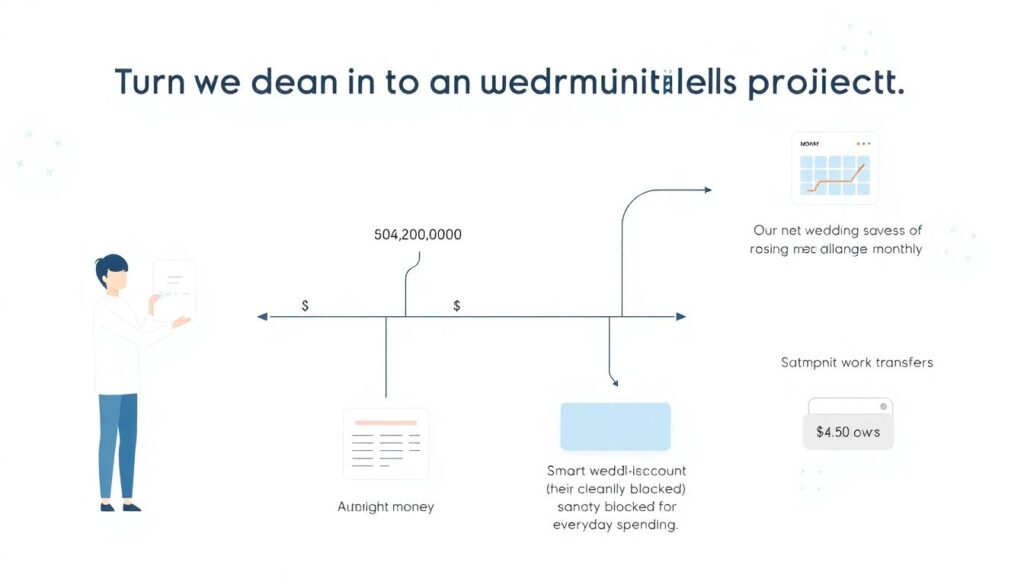 Saving for a Dream Wedding: Practical Budget Tips - иллюстрация