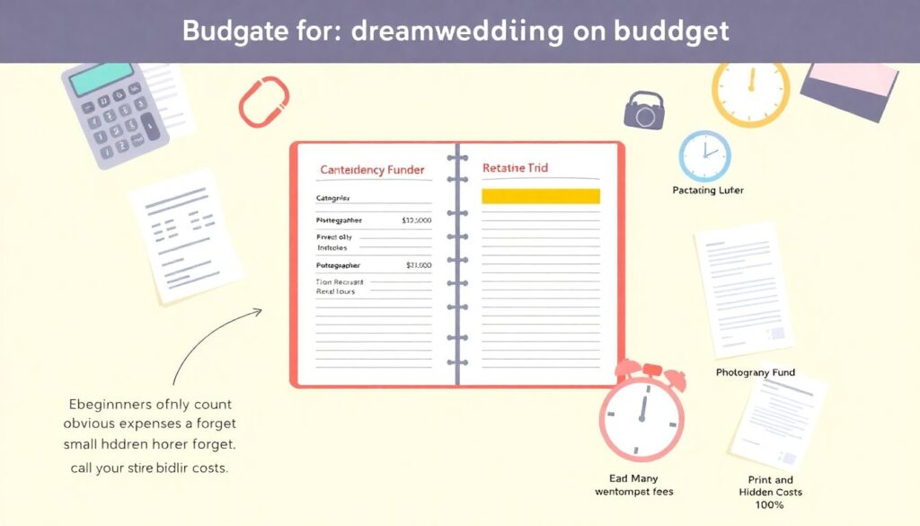 Saving for a Dream Wedding: Practical Budget Tips - иллюстрация