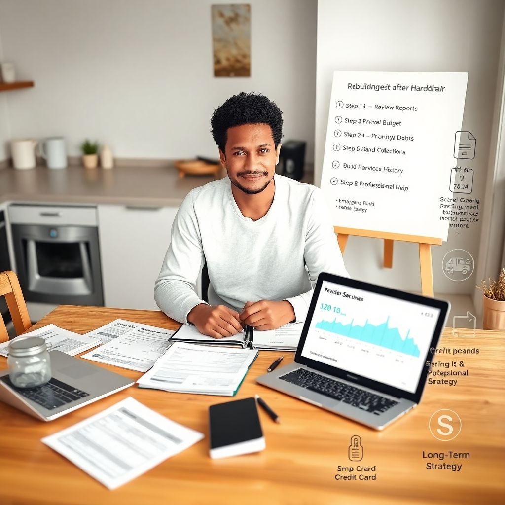 How to build a credit repair plan after financial setbacks and regain stability