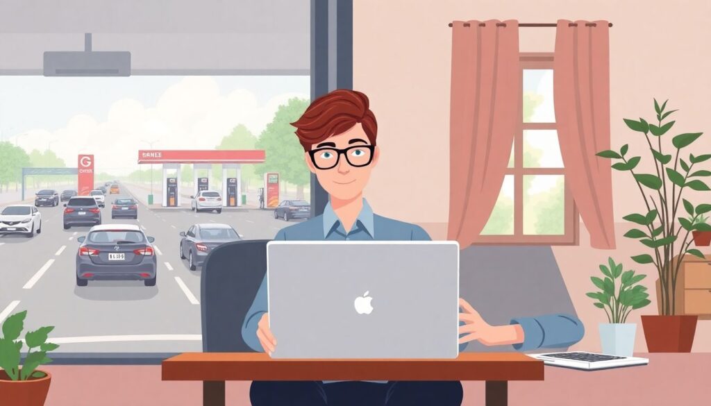 Smart Ways to Budget for Gas - иллюстрация