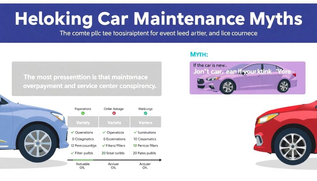 Car Maintenance - иллюстрация