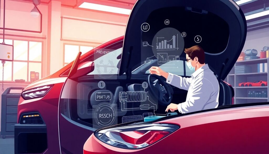 Car Maintenance - иллюстрация