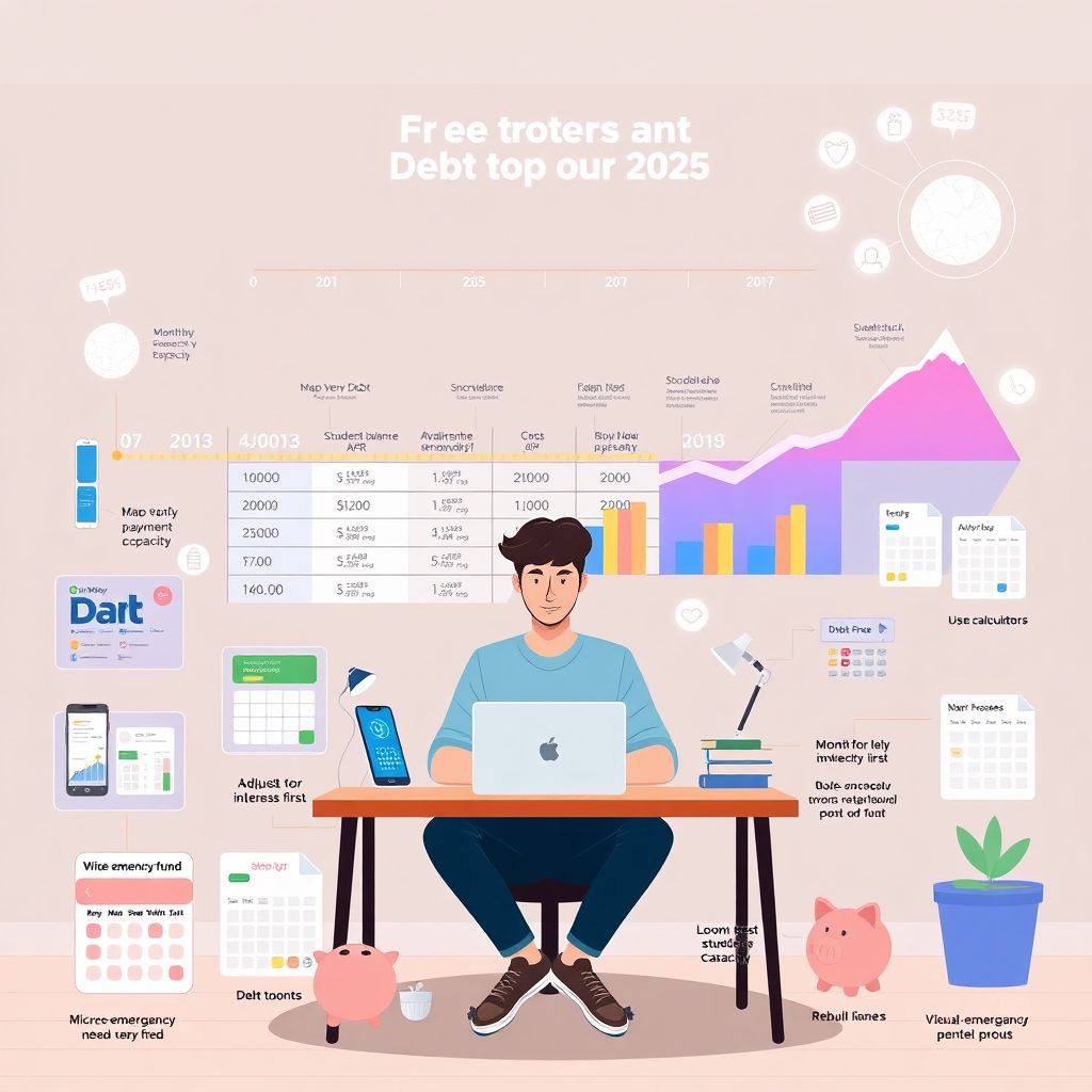 How to build a realistic debt repayment timeline and finally get out of debt