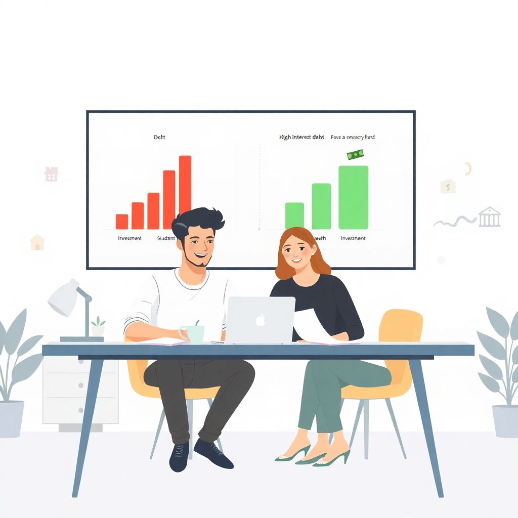 Managing debt while building wealth for long-term financial success