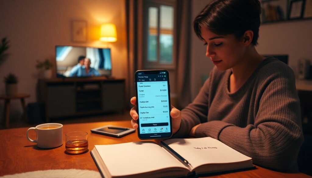 How to Create a Personal Finance Morning and Evening Routine - иллюстрация