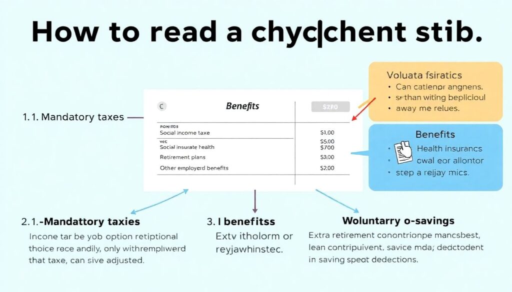 Practical Guide to Understanding Your Paycheck Deductions - иллюстрация