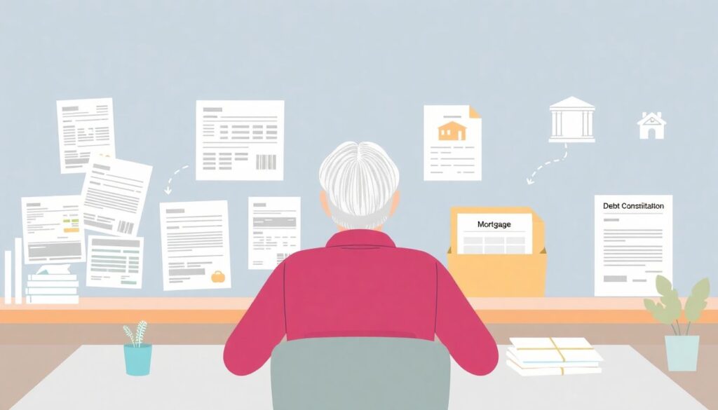 Debt Management in Your 60s: Strategies for a Late Start - иллюстрация