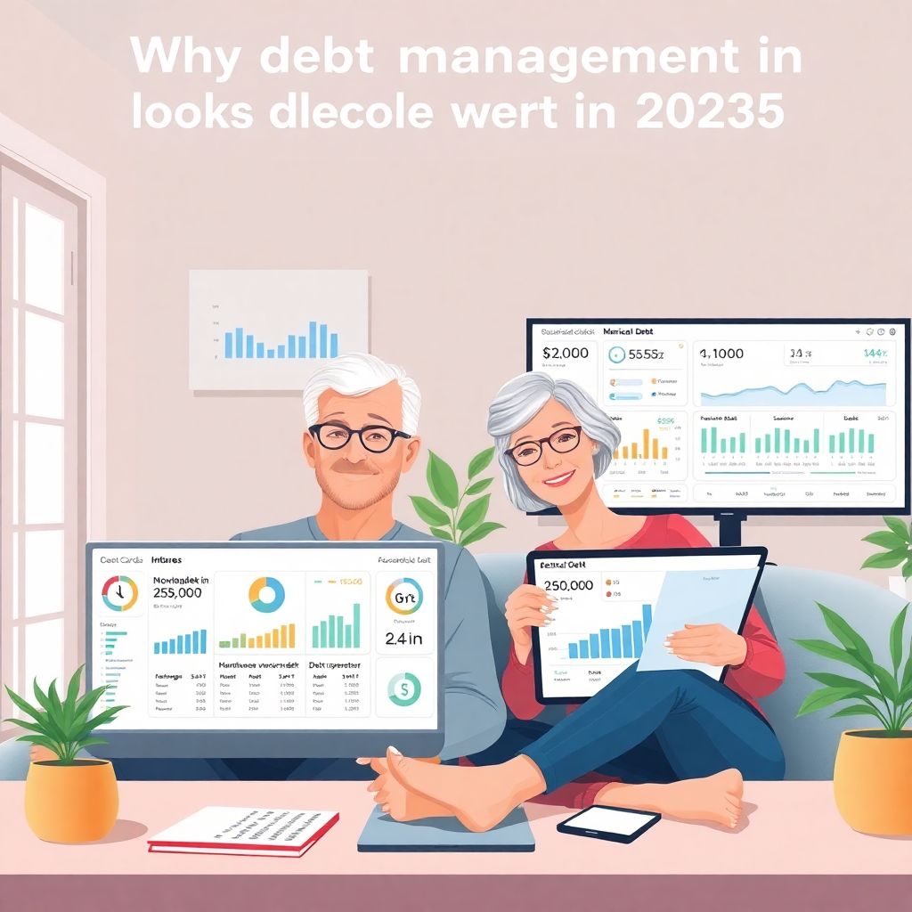 Debt management in your 60s: smart strategies for a successful late start