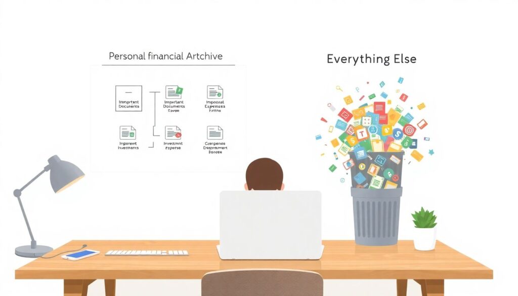 How to Build a Comprehensive Personal Finance Archive - иллюстрация