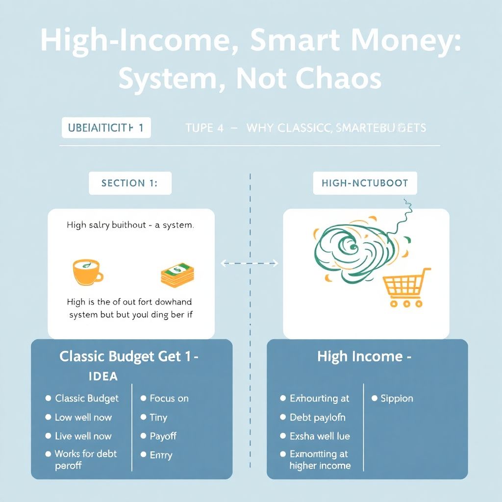 Budgeting for a high-earning household: how to keep your money and lifestyle balanced