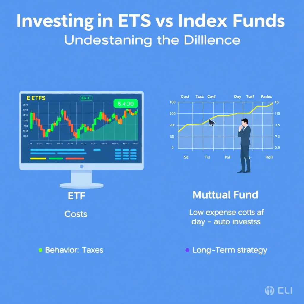 Investing in etfs versus index funds: understanding the key differences