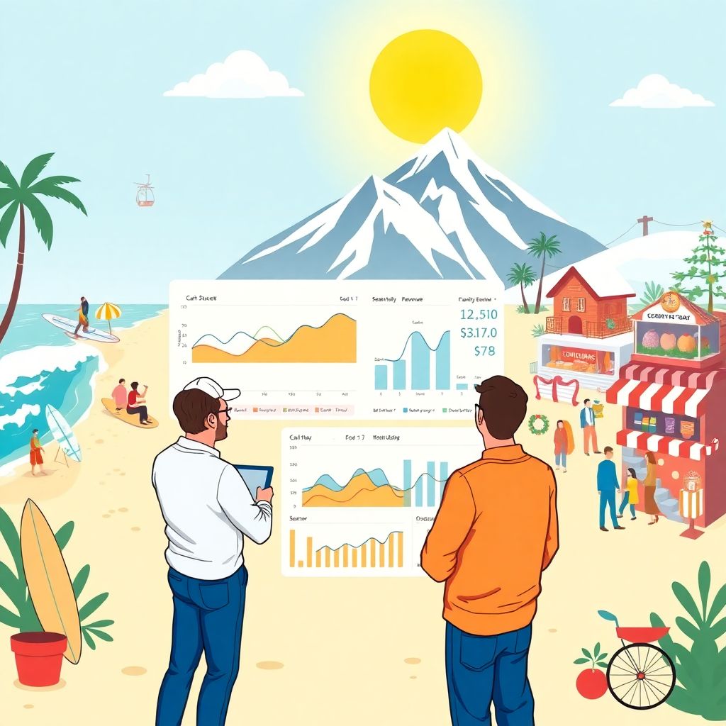 Financial planning for seasonal entrepreneurs to stabilize income and grow profit