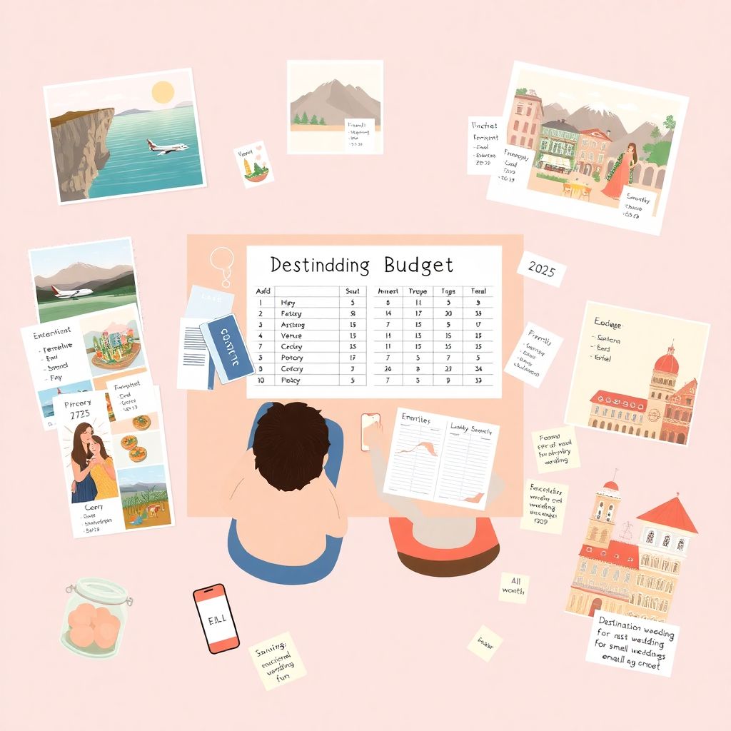 Saving for a wedding abroad: planning and budgeting for your dream celebration