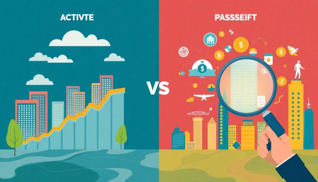 Investment Insights: How to Choose Between Active and Passive Funds - иллюстрация