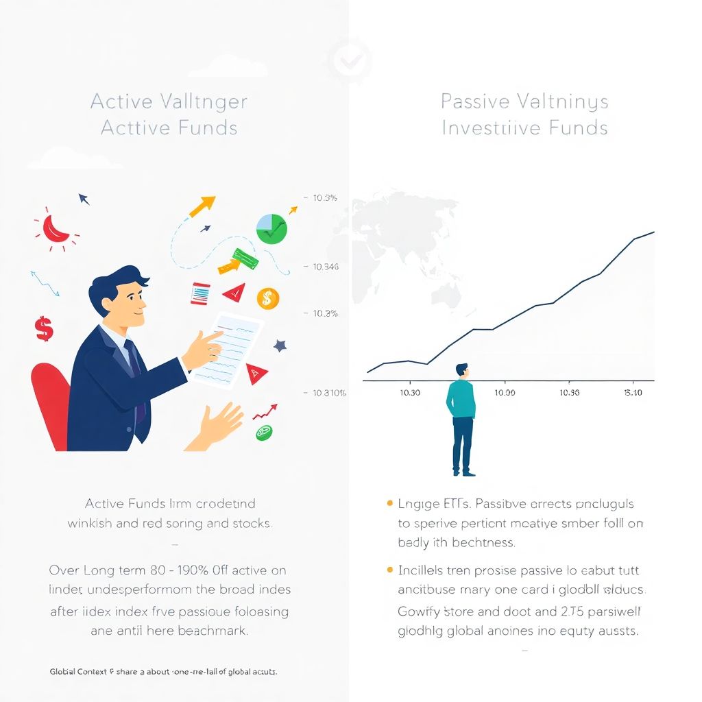 Investment insights: choosing between active and passive funds wisely