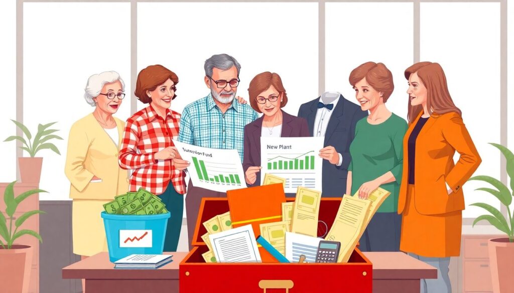 Saving for a Family Business: Succession and Capital Needs - иллюстрация