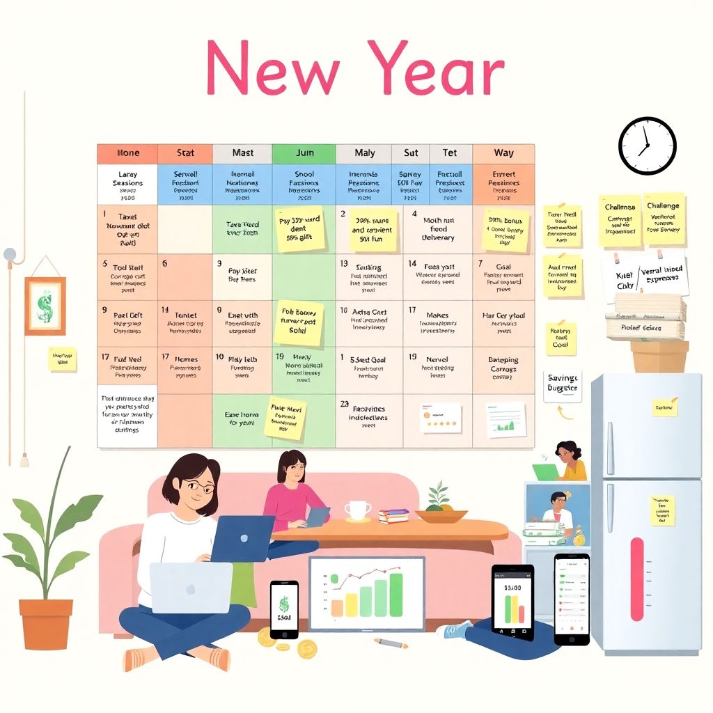 Budgeting for new year’s resolutions: how to set financial goals that stick