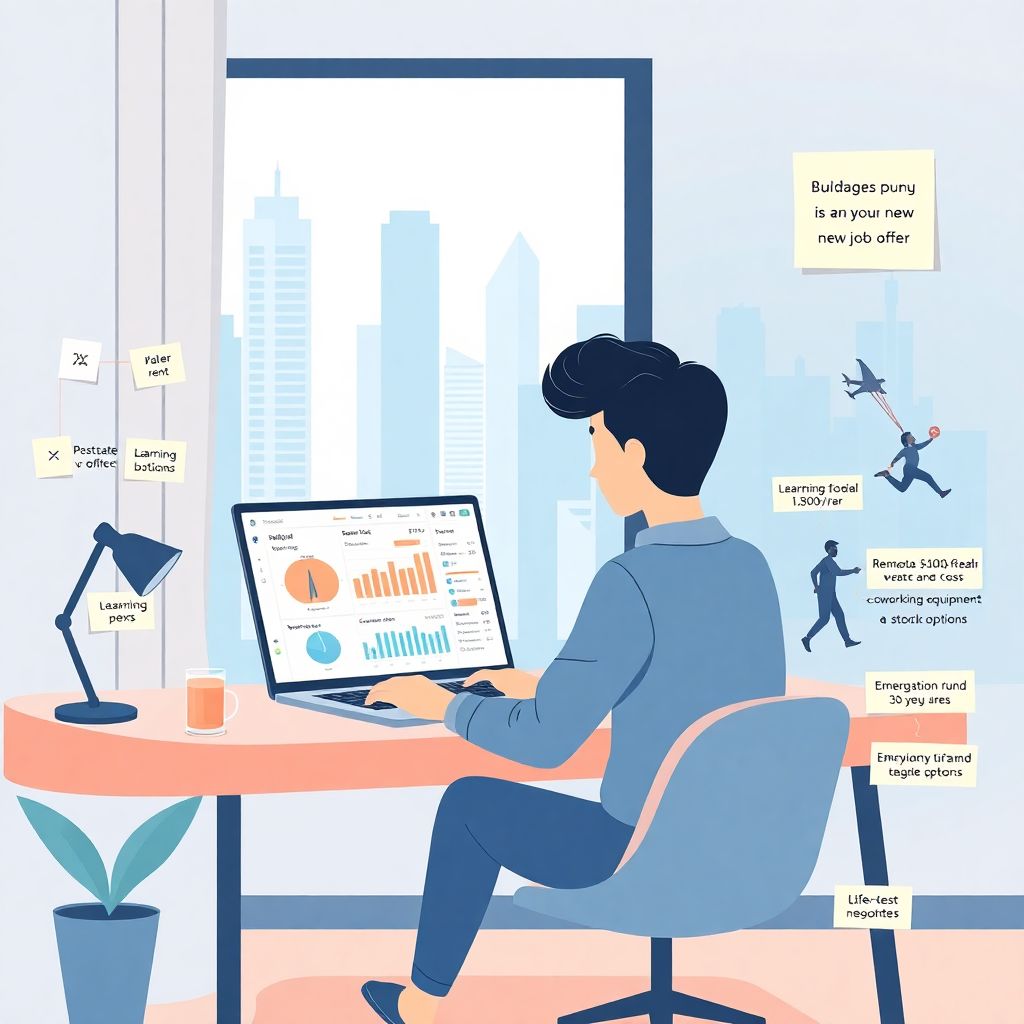 Budgeting for a new job offer: how to negotiate salary and benefits