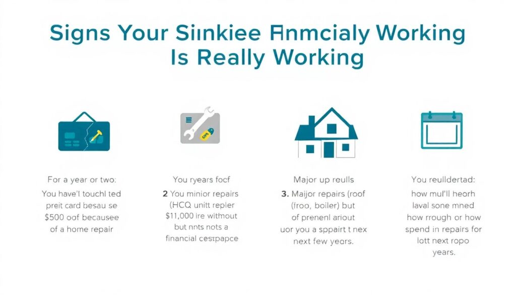 Saving for a Home Maintenance Fund - иллюстрация