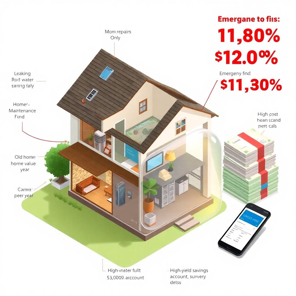 Saving for a home maintenance fund to protect your property budget