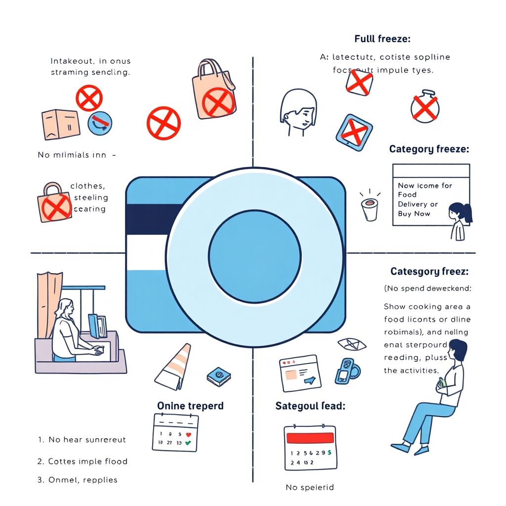 Spending freeze: how to use it to cut expenses and regain control of your budget