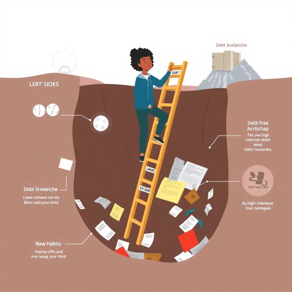 Debt-free roadmap: how to climb out of the hole and rebuild your financial life