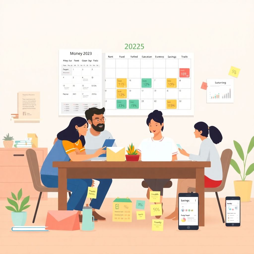 How to create a family finance schedule that works and builds stability